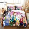 Anime A Place Further Than The Universe Bedding Set Single Twin Full Queen King Size Bed Set Adult Kid Bedroom Duvet Cover Sets