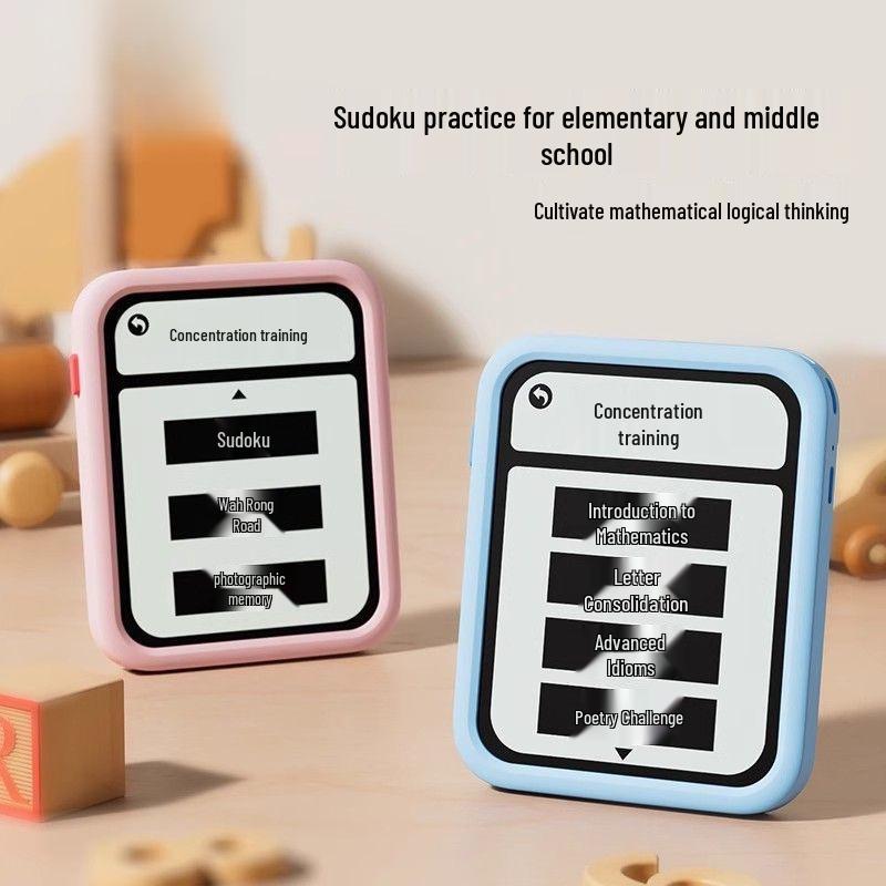 Smart Sudoku Game for Kids: Math and Logic Brain Training Focus Trainer - Pink [Girls Love It]