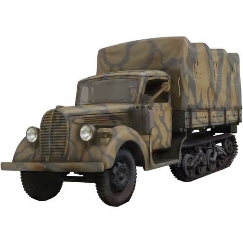 

IBG 1/72 scale German Ford G917 Maultier Half-Track Plastic Model Kit PB72072