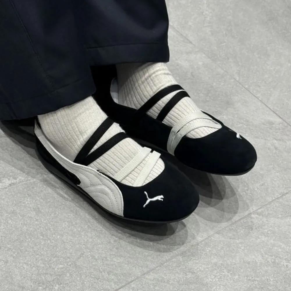 Puma Sneakers Speedcat Ballet SD Women s Speedcat Ballet Wns - PUMA Black-PUMA White-Warm White 245