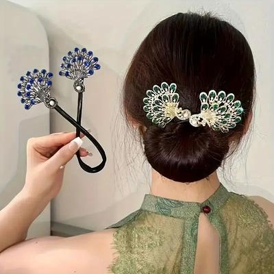Quaste Metallclip Haarnadel Haaraccessoire