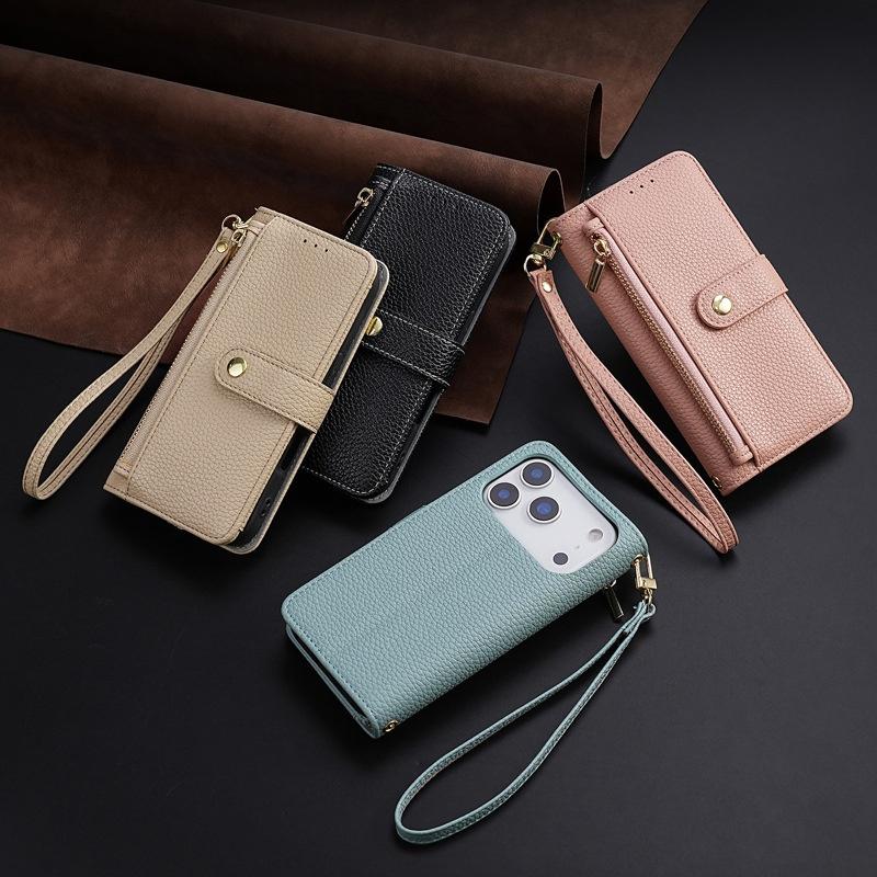 Suitable for Mobile Wallet Protective case iPhone 17 Mobile Phone Protective case 1514 Pro Max/6 Pro Max Protective case