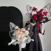 20 Sets DIY Mother's Day Birthday Gifts Package Butterfly Wings Flower Wrapping Paper Florists Bouquet Packaging Material
