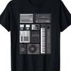 Men's Plus Size Electronic Music Production T Shirt, Summer New Casual T Shirt