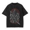 Washed T Shirt Silent Hill Emblem The Halo Of The Sun Tshirt Oversize Pc Videogames Survival Horror 100 Cotton Printed Tees