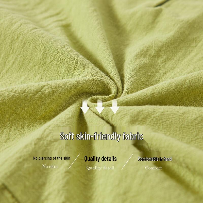 Demana Summer Puff Sleeve Cotton Blouse