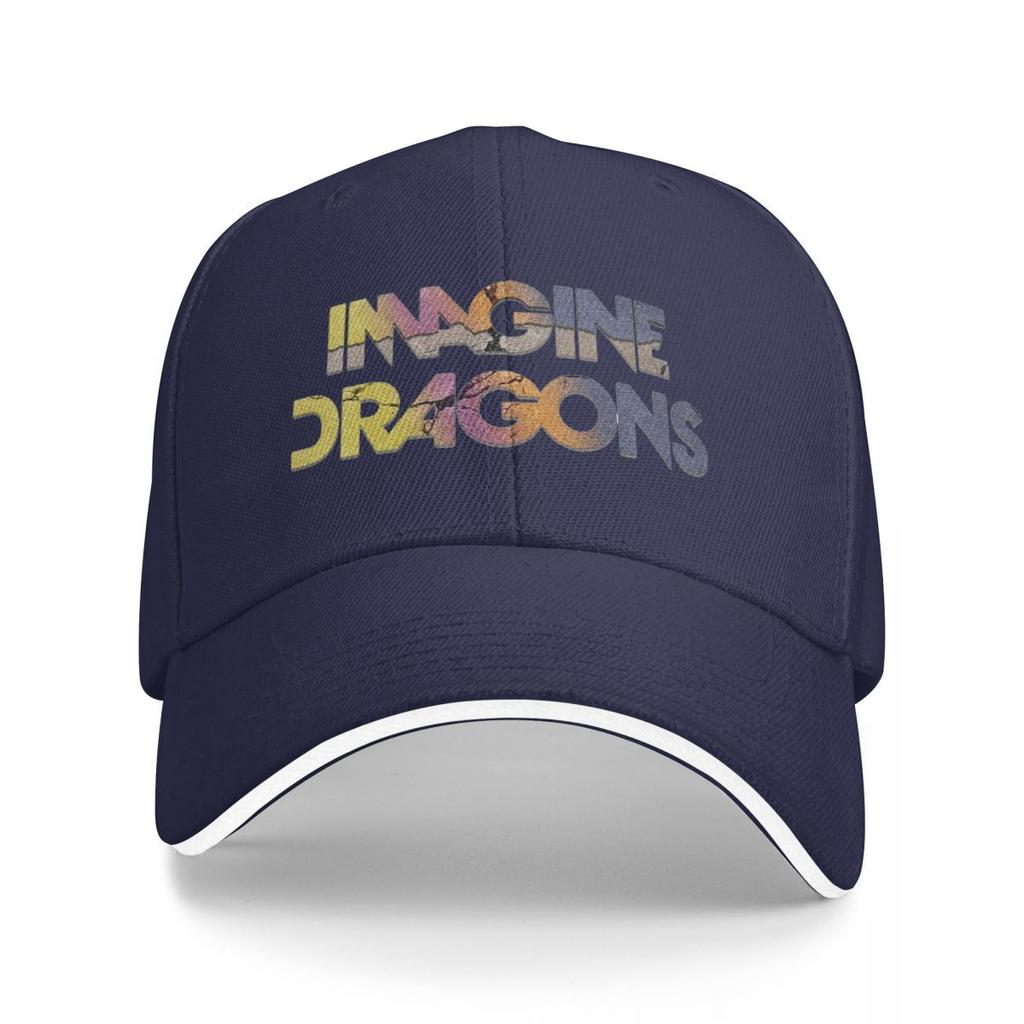 Imagine Dragons Rockband Baseballkepsar Snapback Basebollkepsar Andningsbara Casual Keps Utomhus för Män Och Kvinnor