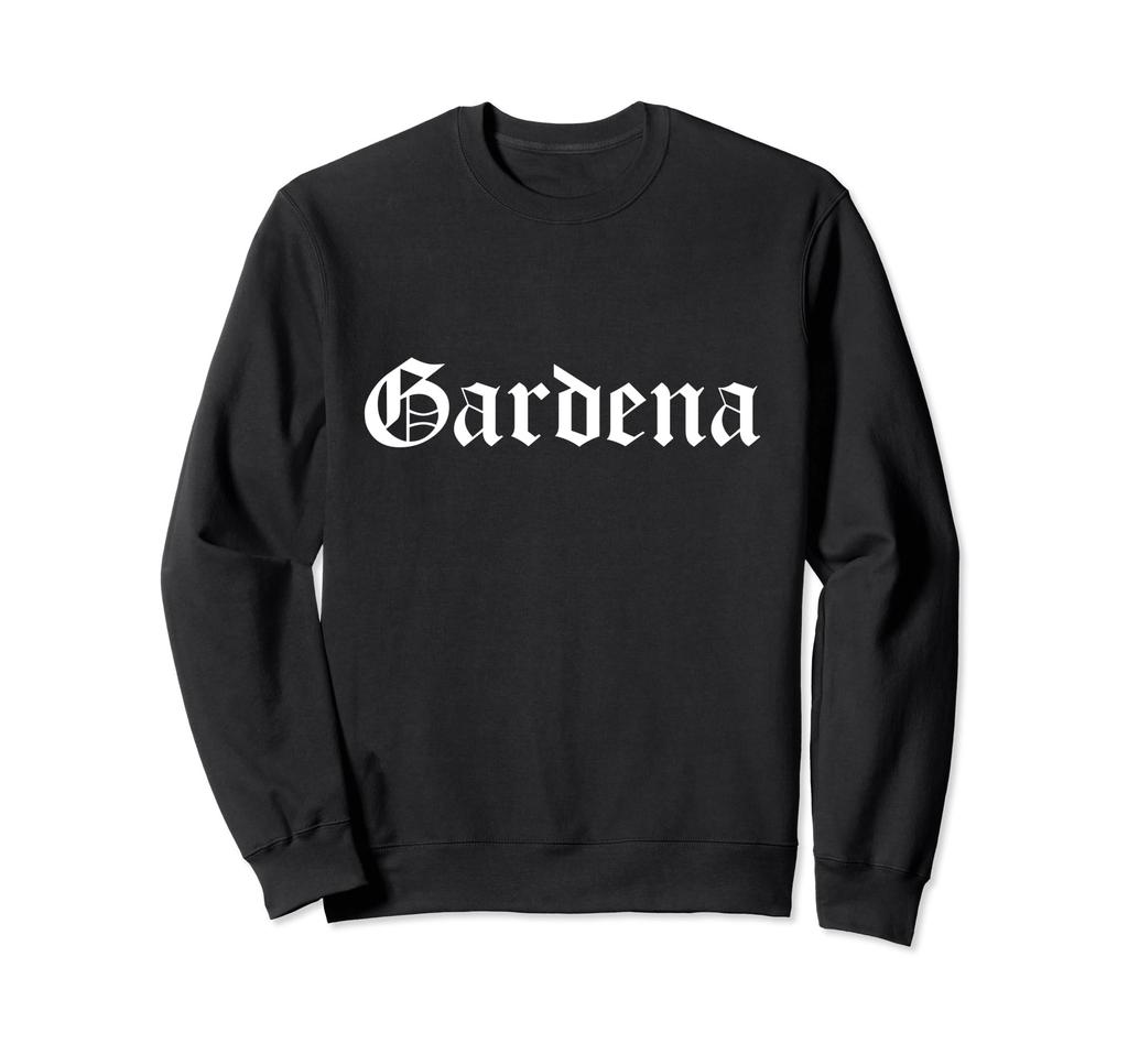 Gardena Los Angeles Vintage California Old School Gothic Sweatshirt