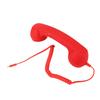 Retro Phone Handset Type C Vintage Wired Plug In Handheld Cell Phone Receiver with Microphone for Video Conference