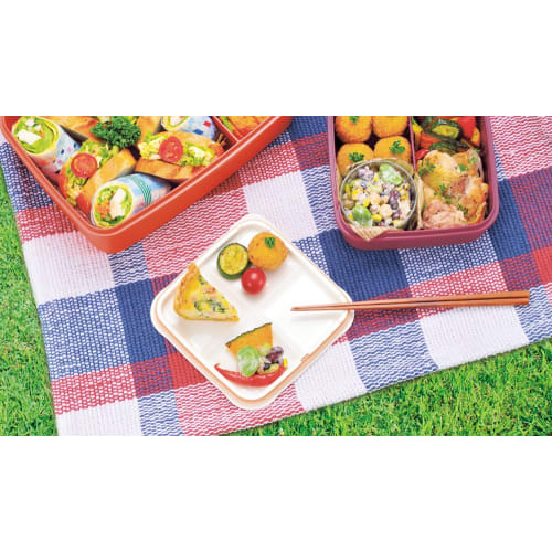 Thermos Family Fresh Lunch Box, Red Check, DJF-4002 RC