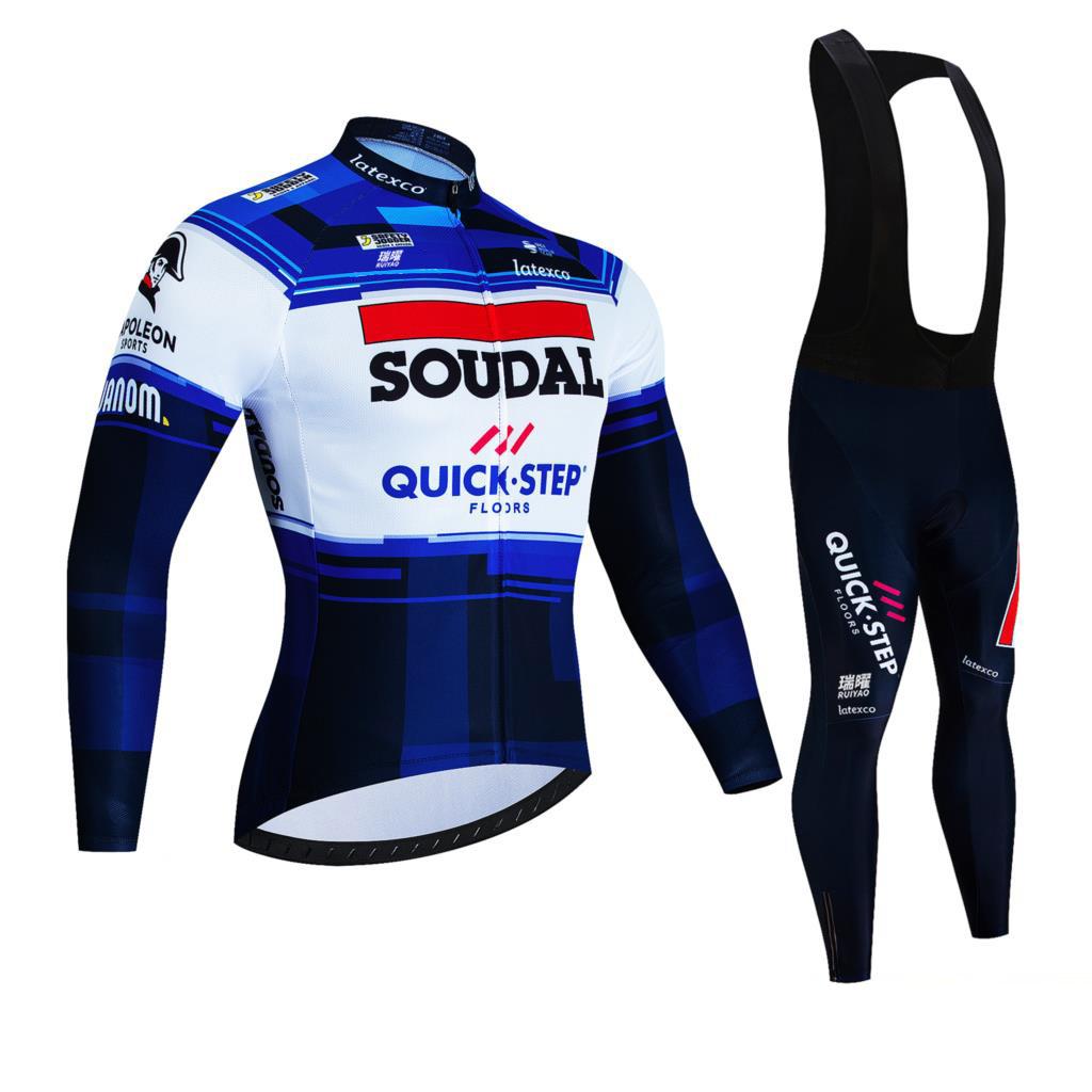 Men's Cycling Clothes Men's Quick-drying Fleece Cycling Clothes Bicycle New 2026 autumn breathable cycling suit