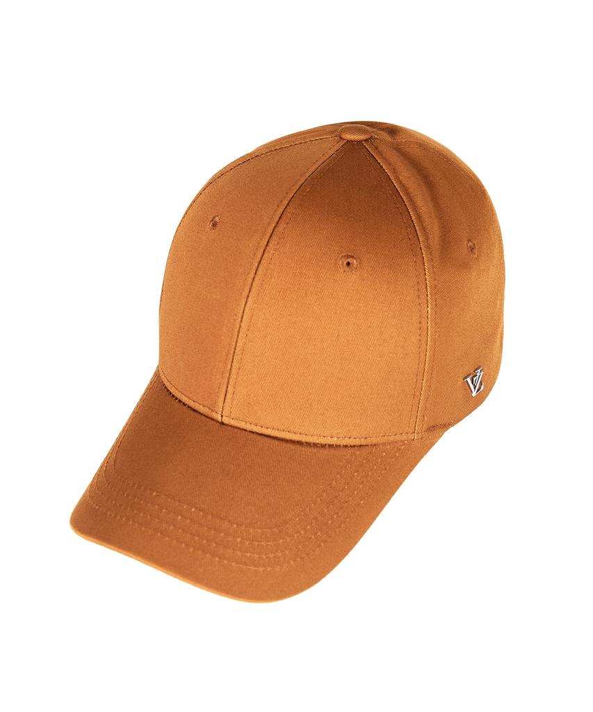 Bajal Vz Studded Oversized Ball Cap Dark Orange
