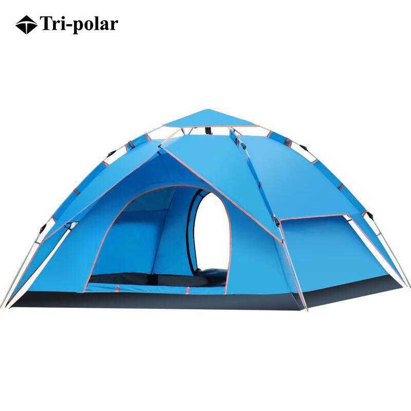 Tri-polar TP2302 Quick-Open 3-4 Person Camping Tent