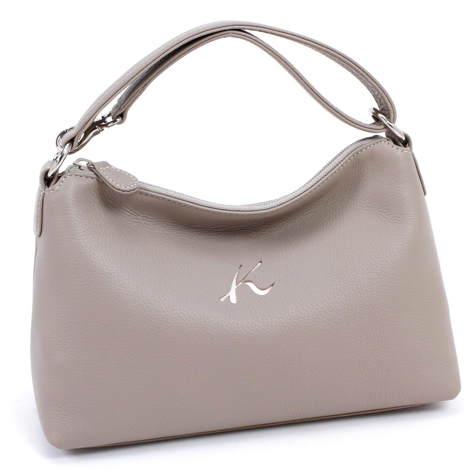 

Shrink material that makes scratches less noticeable Small handbag Sand Stitch 52901 [Kitamura] 2-way Y-1330 Women s Beige/White