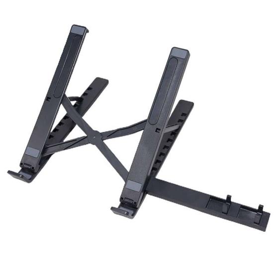 

Подставка для ноутбука Портативный держатель для ноутбука Высокая грузоподъемность Регулируемая высота Складная конструкция Ноутбук B чёрный