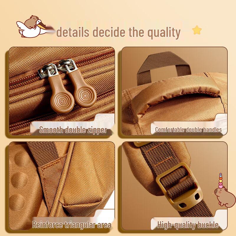Capybara School Backpack and Watch Set