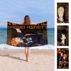 Haikyuu Anime Volleyball Bath Towel Microfiber Soft Water Absorbing Breathable For Girl Kids Decorative Cartoon Beach Towel