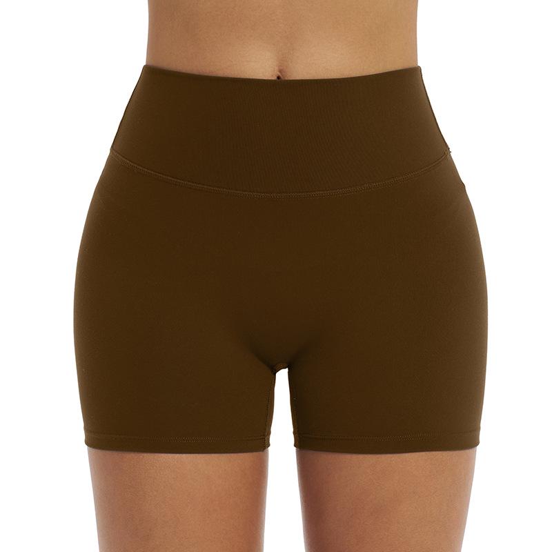 Women's High Waist Tummy Control Yoga Shorts - Butt Lifting, Knit Tight, Ideal for Running and Sports