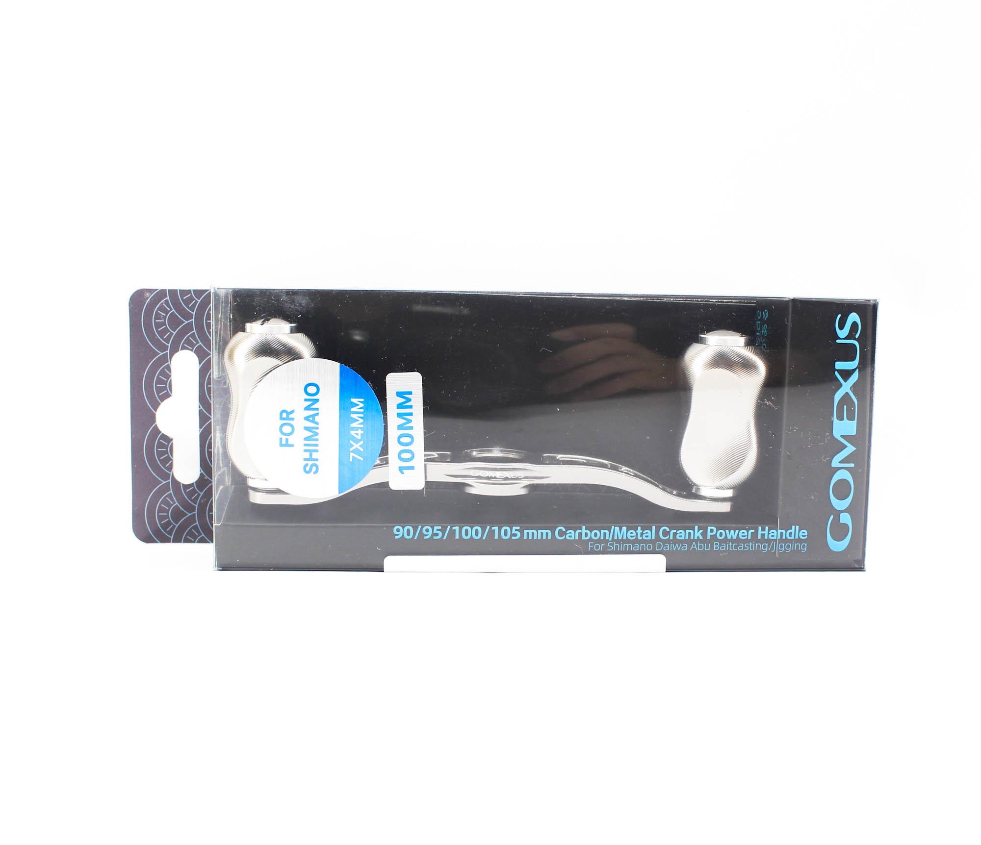 

Ручка Gomexus BS100S22TNSR1 Алюминий, серебро 100 мм 7x4 мм Shimano (7368)