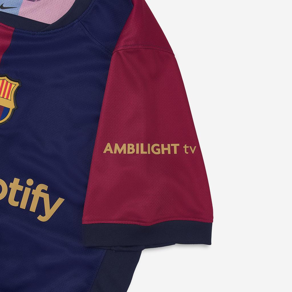 Nike UCL Home FC Barcelona 24/25 Stadium Jersey Deep Royal/Noble Red Men Streetwear FN8797-456