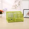 VANRA™ Desk Organizer with Metal Mesh Pen Holder, Pen Stand with Drawer, Multifunctional Pencil Case, Pencil Case, and Small Item Organizer
