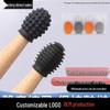 5A7A Silicone Drumstick Head Cover for Practice Mute & Electronic Drums.