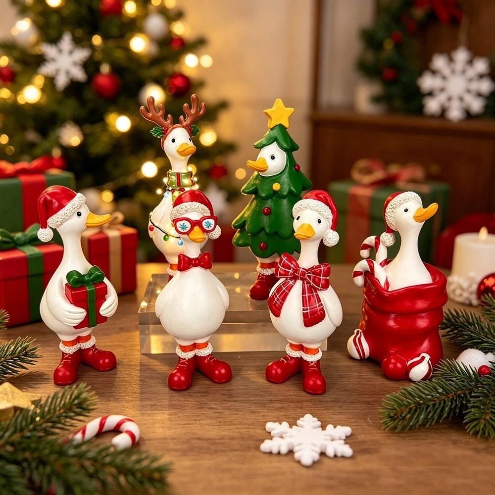 Exquisite Xmas Tabletop Ornament Vibrant Colors Holiday Desktop Decoration  Kids Bedroom