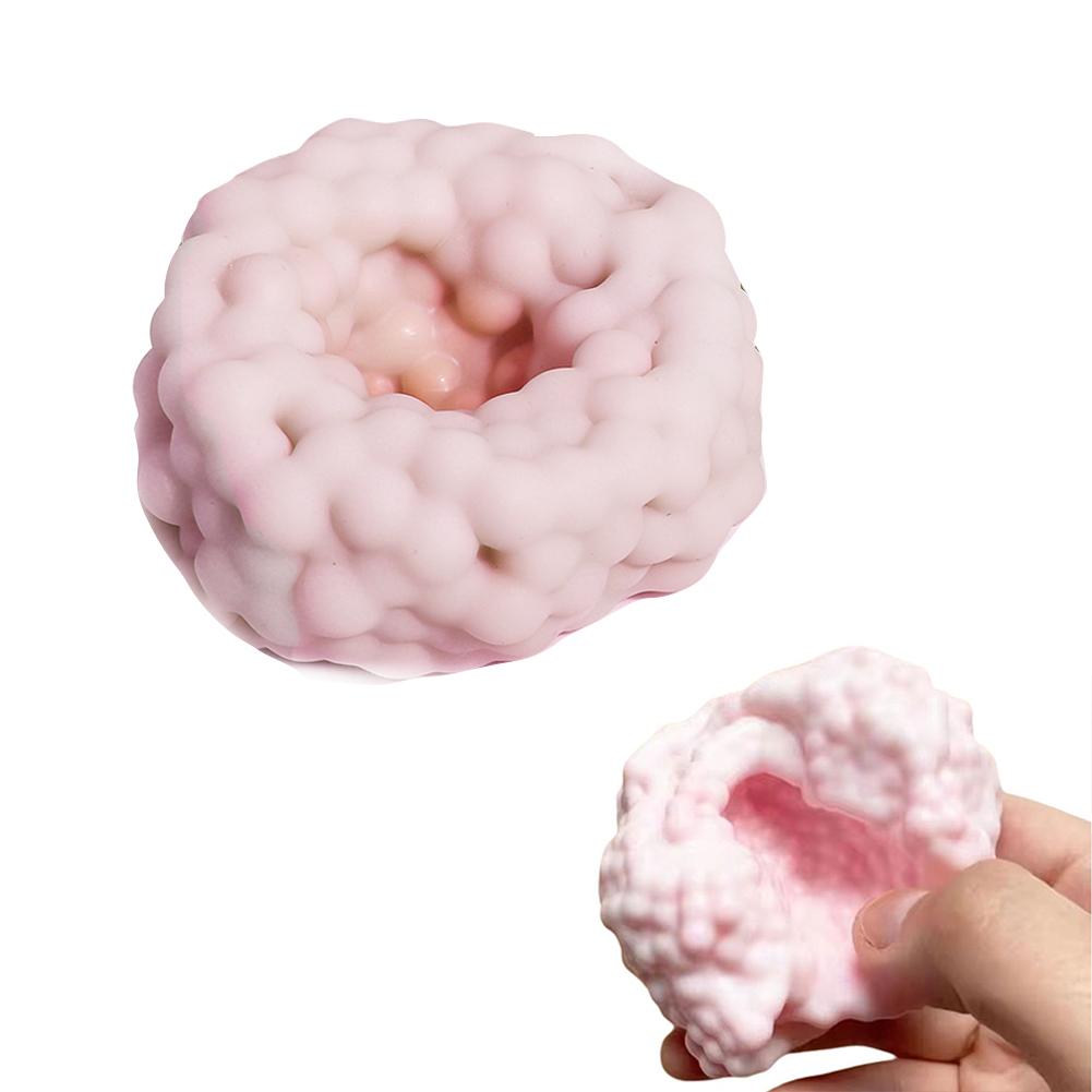 Creative Sessert Shapes Squeezing Toy Desk Toys Reusable Low Rebound Decompression Stress Ball Toys 14+Children Birthday Gift