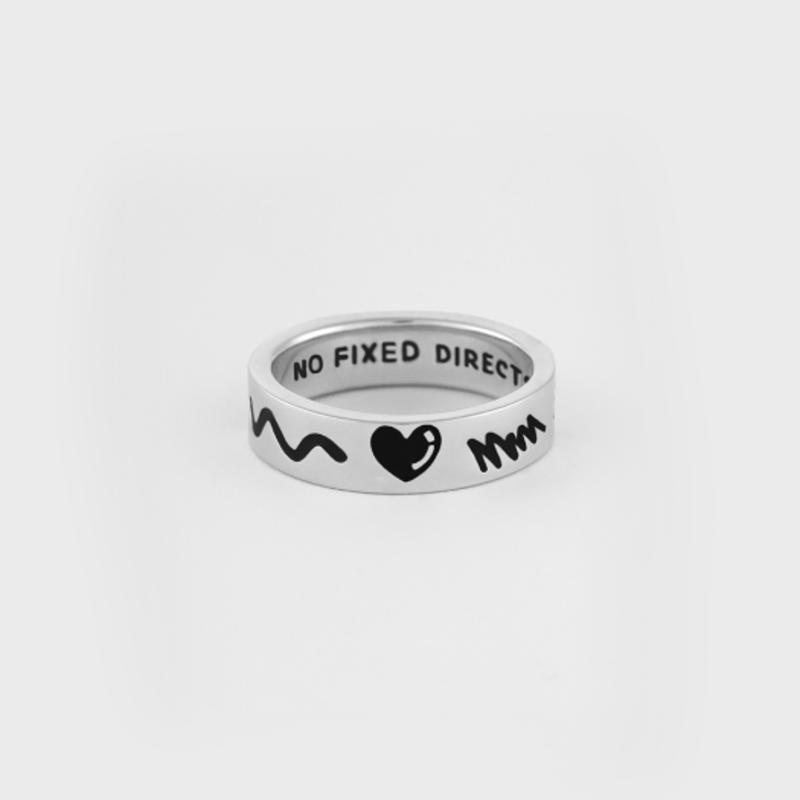 

NONENON DOODLE RNG(6mm) SILVER925 L