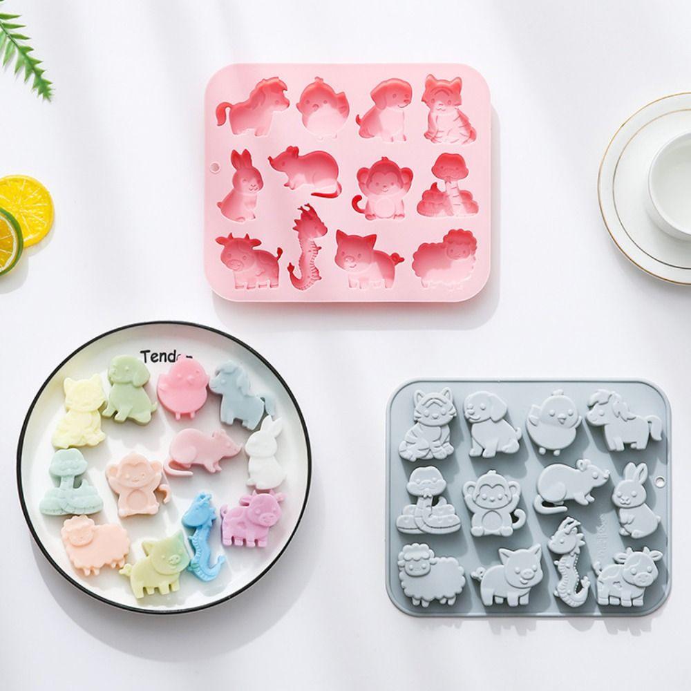 12 Options Chocolate Dessert Mold Reusable Baking Mould Mousse Cake Mold  Dessert Making