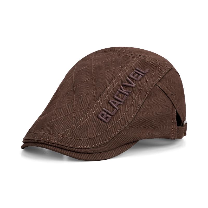 

6168-New women s casual fashionable forward hat, Japanese retro baseballcap,beachhatforspring and summer, versatile outdoor hat One Size кавовий