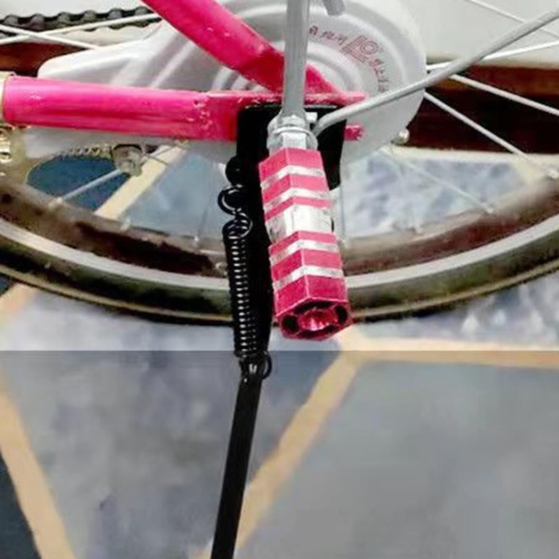 2Pcs Aluminum M Tb Bike Bicycle A Xle Pedal Non-Slip Front Rear A Xle Foot Pegs Bicycle Socle Footrest Pedal Bike Accessories