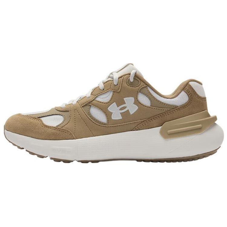 Under Armour Phantom Lux Comfortable Versatile Low-Top Lifestyle Casual Shoes Unisex sneaker Brown White 3028615-263