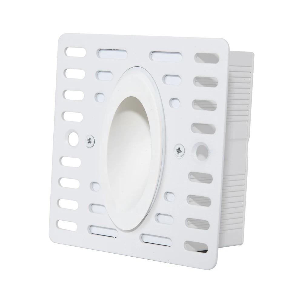 

86x86 мм настенные светильники встроенные лестничные светильники встроенные ночники скрытое освещение лестницы для балкона стремянки спальни шкафы 0-5W&Warm White (2700-3500K) белый