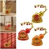 Gourd Statue Rack Decorative Creative Resin Home Decor Single Holder for Tabletop Bookshelf Office,