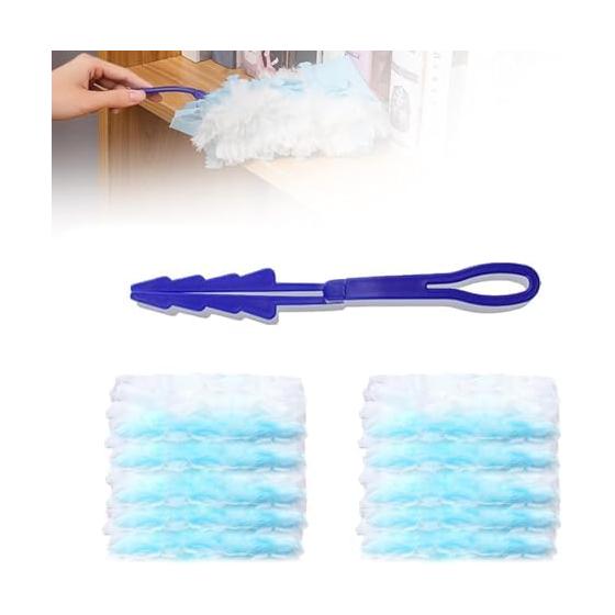 Duster, Dust Remover, Foldable Handy Mop, Detachable Mop, Disposable, Electrostatic Adsorption, Dust Cleaning, Dust Removal Duster, Dustproof