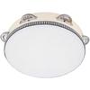 Tambourine Percussion Instrument Hand Beat Wooden Tambourine Bell 8 Inch Handy Professional
