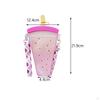 Creative 500ml Water Bottle with Straw for Outdoor Activities