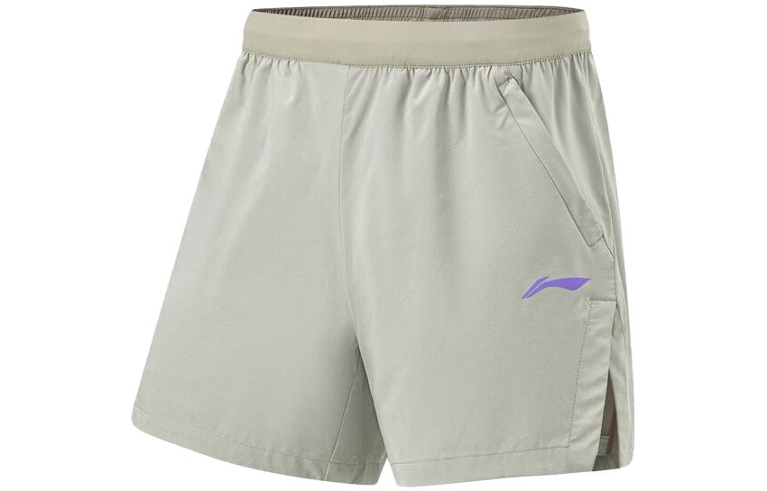 Li Ning Running Collection Sports Shorts Men s Rock Ridge Gray AKST269-6 3XL