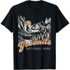 Retro Yosemite National Park USA Vintage Womens Mens T-Shirt