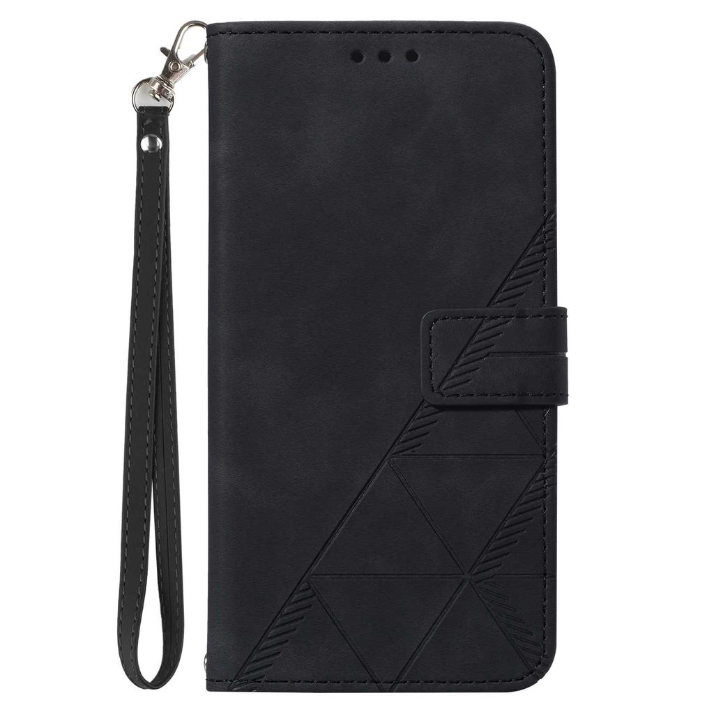 For Vivo V70 FE 5G Case RFID Blocking Imprinted Dog Pattern PU Leather Phone Cover with Wrist Strap