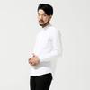 Menseye Business Office White Long-Sleeved Shirt