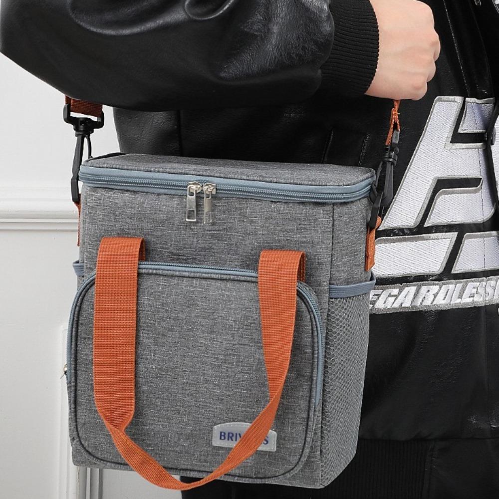 Thickened Food Cooler Bags Portable Picnic Cooling Box Reusable Insulated Case  Travel