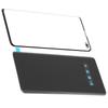 Mobile Phone Back Glass Cover and Outer Glass Panel Replacement for S10+Plus(Black )