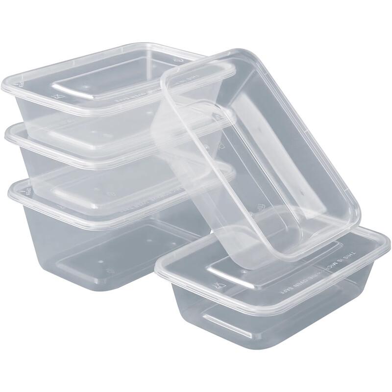 Disposable Clear Plastic Takeout Food Containers