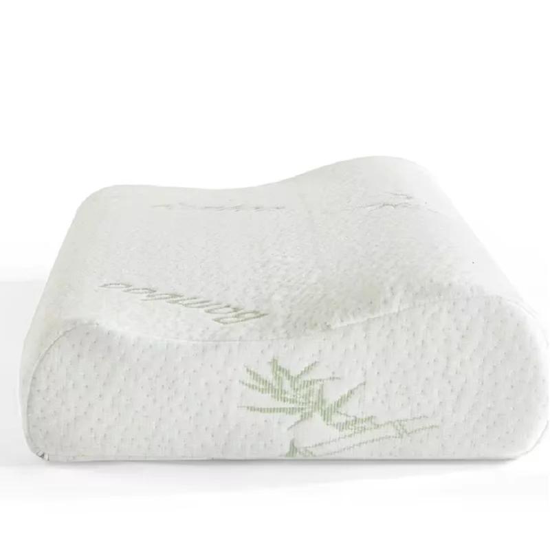 

Подушка с эффектом памяти Space Memory Foam Подушка с эффектом памяти Wave Подушка для шеи для взрослых Студент Одинарная подушка с медленным отскоком Core Factory белый