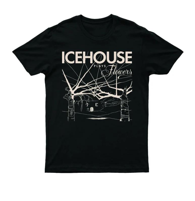

Vtg Icehouse Band Play Flower Cotton Black Full Size Unisex Tee Shirt MM1406 5XL різнокольоровий