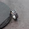 1Pcs Retro ring, punk style, adjustable ring, men's and women's finger jewelry accessory