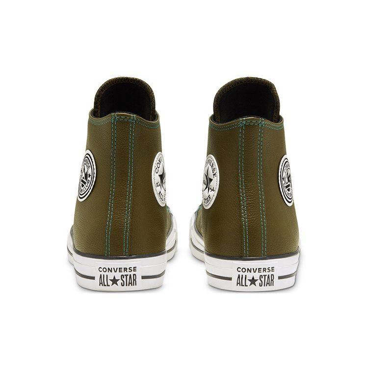 Converse Tumbled Leather Chuck Taylor All Star 'Green White' 165957C