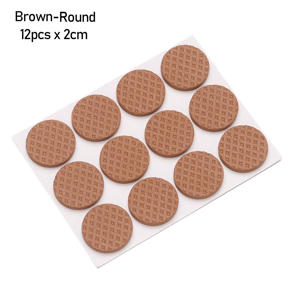 6/9/12PCS Self Adhesive Non-slip Mat Bumper Cushion Furniture Leg Foot Mat Felt Pads For Chair Table Protector Hardware
